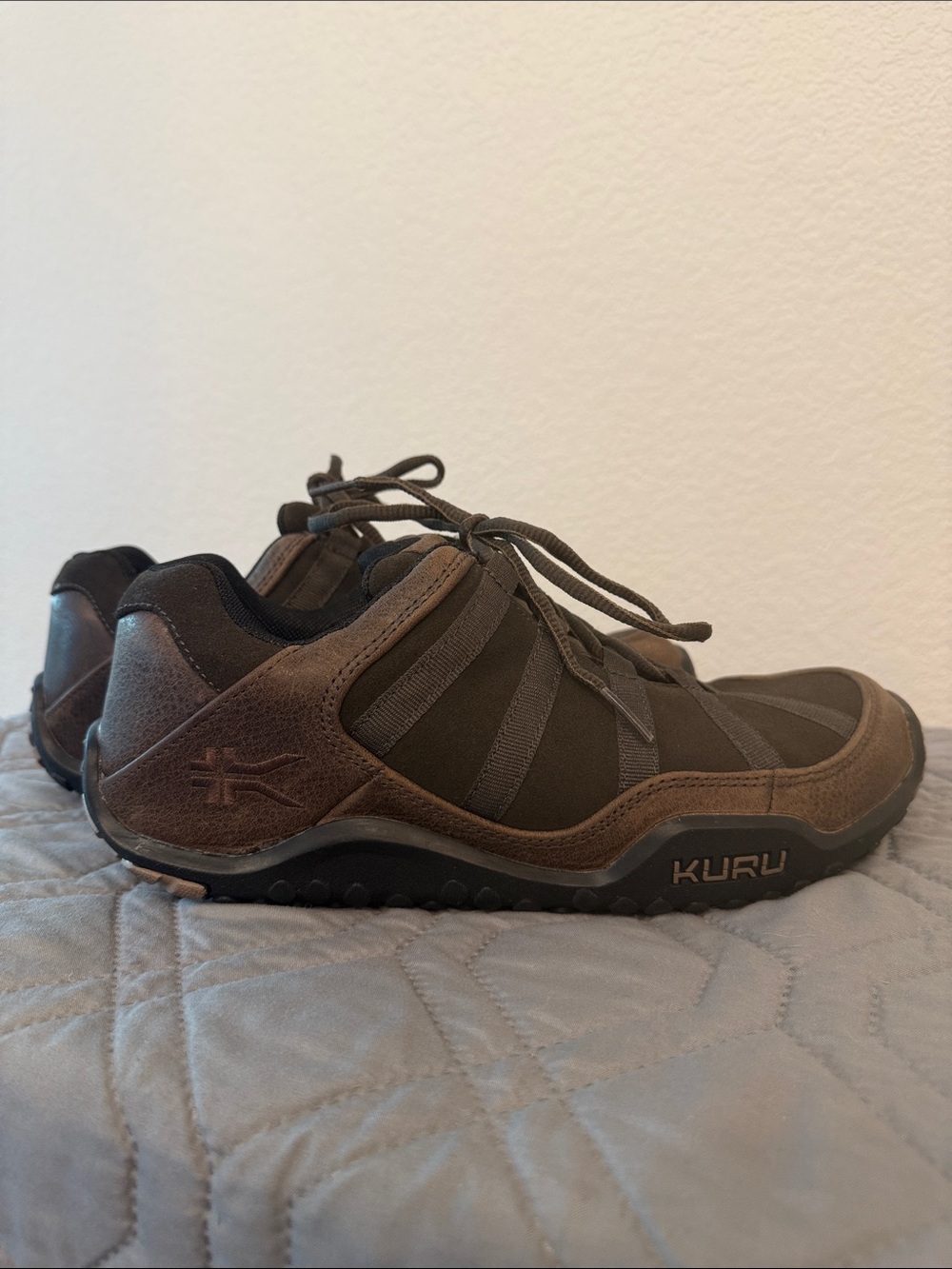 KURU Chicane Men's Dark Brown & Black Trail & Walking Sneakers | EUC | 7.5